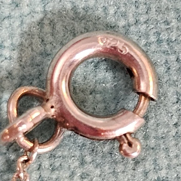 🎀Tiffany & Co. Ribbon Bow Sterling Silver 925 Vintage Pendant Necklace💝 - Picture 7 of 16